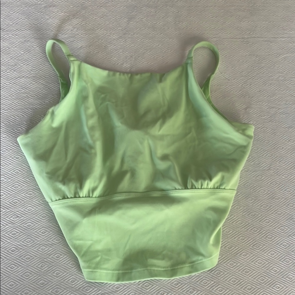 Light Green Activewear Top
